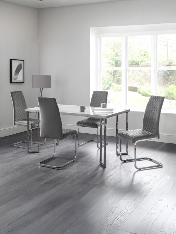 Calabria Upholstered Dining Chair (Set of 4) - Image 6