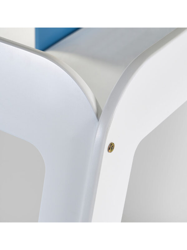 Campervan 90cm Single Blue and White Bed - Image 5