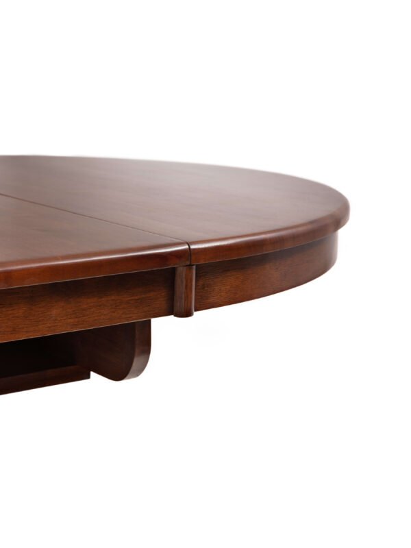 Canterbury Round To Oval Extending Table - Mahogany - Image 5