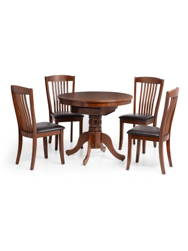 Canterbury Round To Oval Extending Table - Mahogany - Image 8