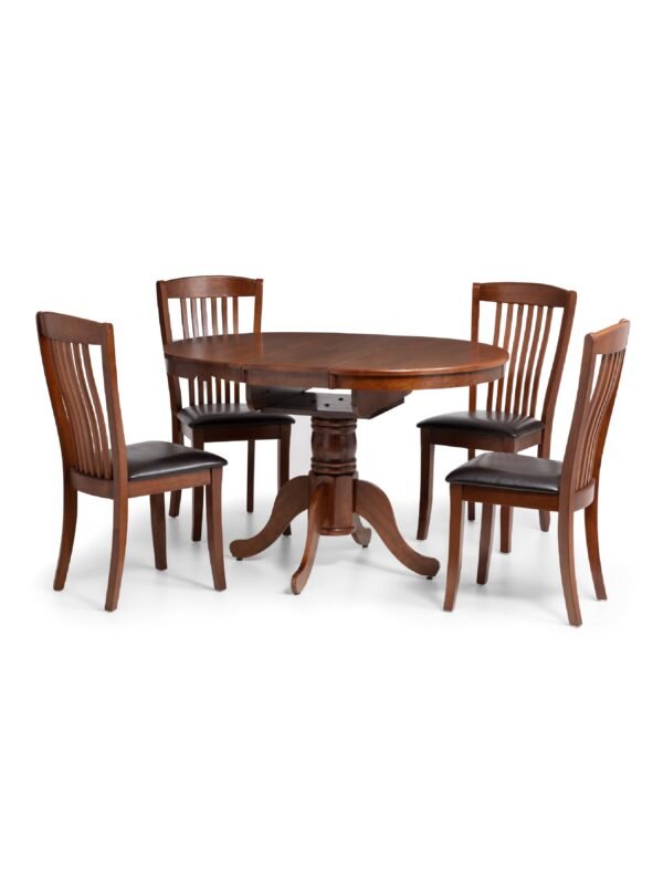 Canterbury Round To Oval Extending Table - Mahogany - Image 9