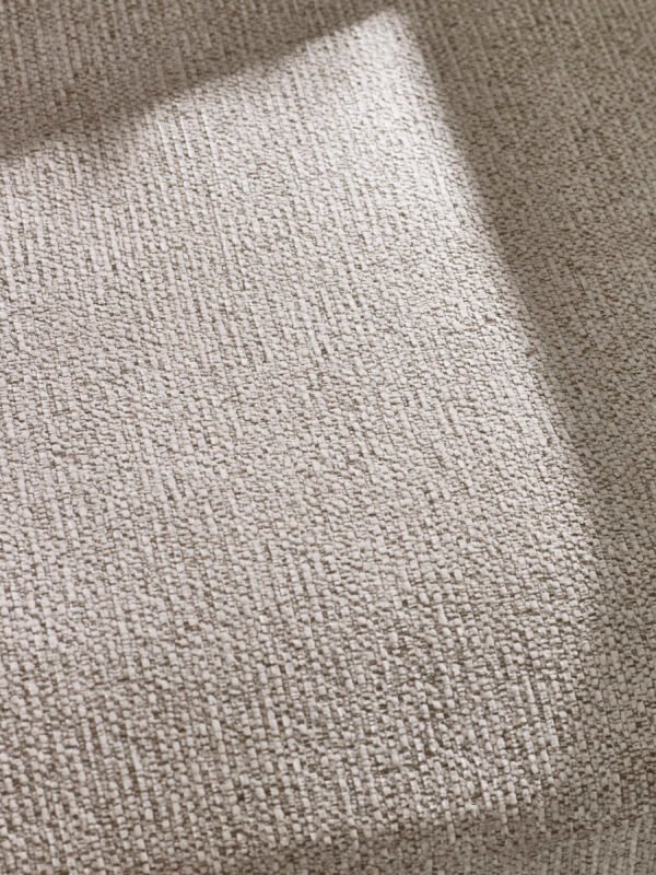 Carrera Oyster Cream Chenille 3 Seater Sofa - Image 4