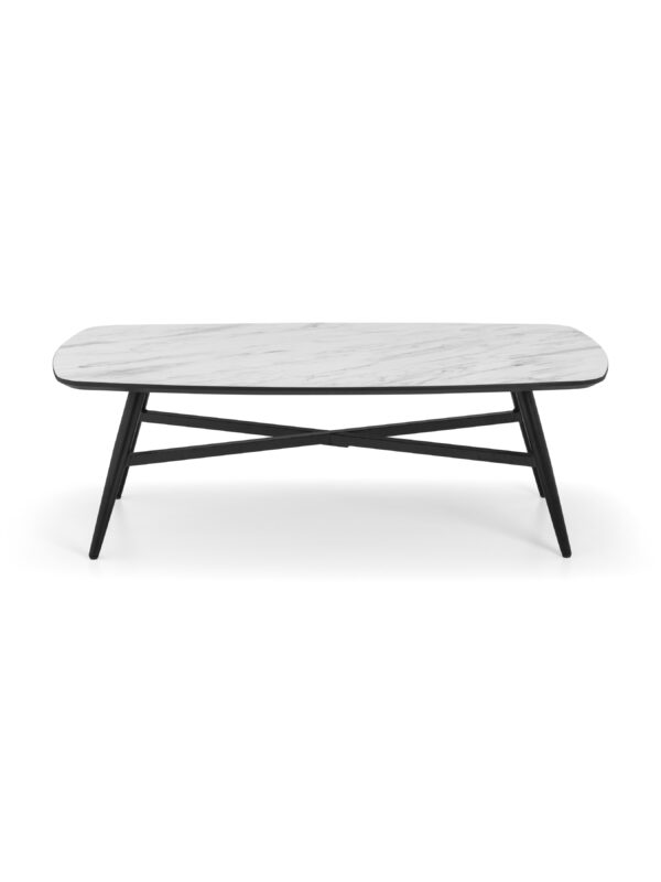 Caruso Marble Effect Coffee Table - Image 4