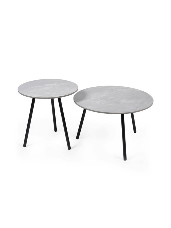 Casper Round Side Tables (Set of 2) - Image 2
