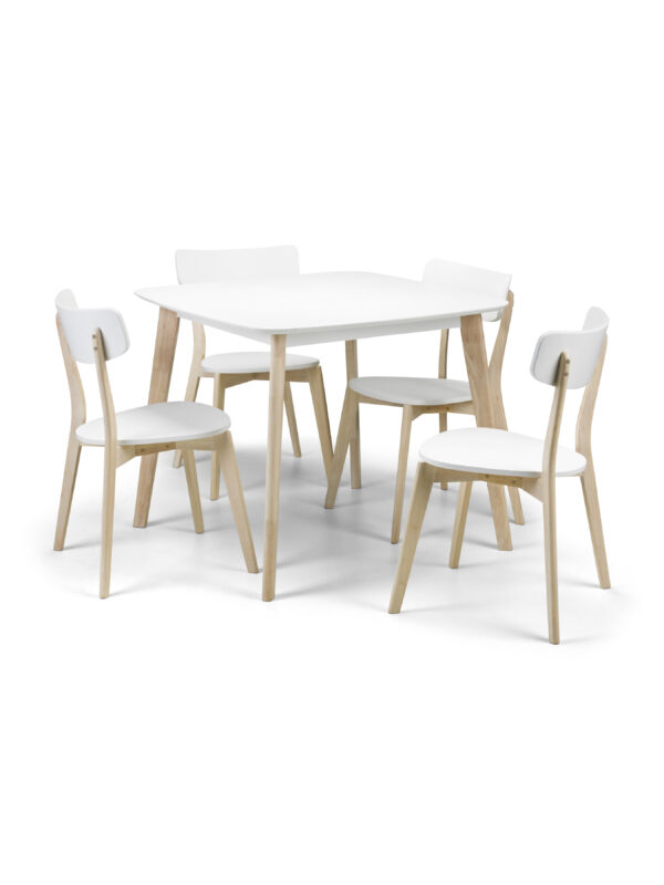 Casa Square 4 Seater Dining Table - Image 6