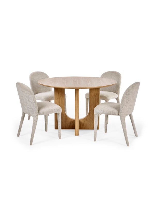 Cellini Oak 120cm Round Dining Table - Image 11