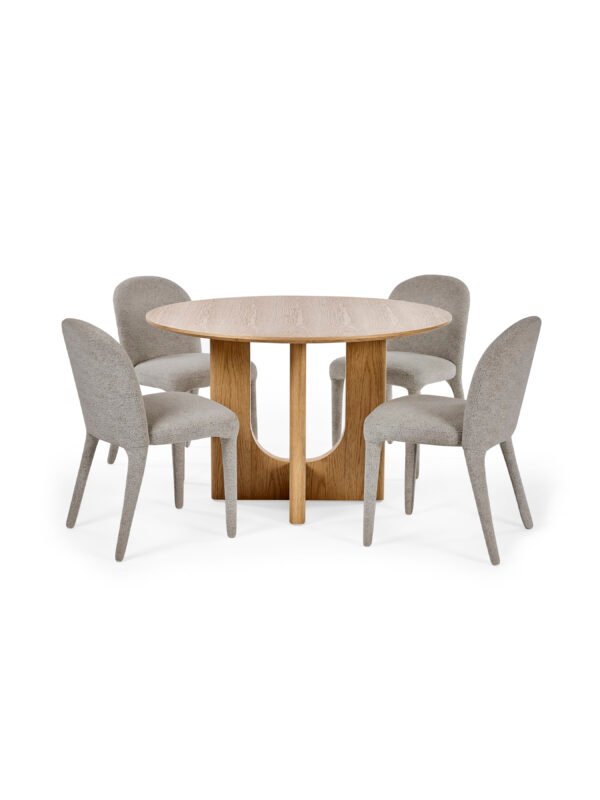 Cellini Oak 120cm Round Dining Table - Image 12