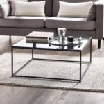Chicago Square Coffee Table Smoked Glass