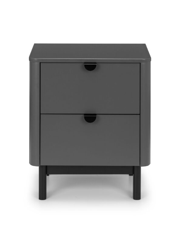 Chloe 2 Drawer Bedside - Image 4