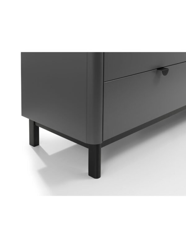 Chloe Storm Grey 6 Drawer Wide Chest - Image 5