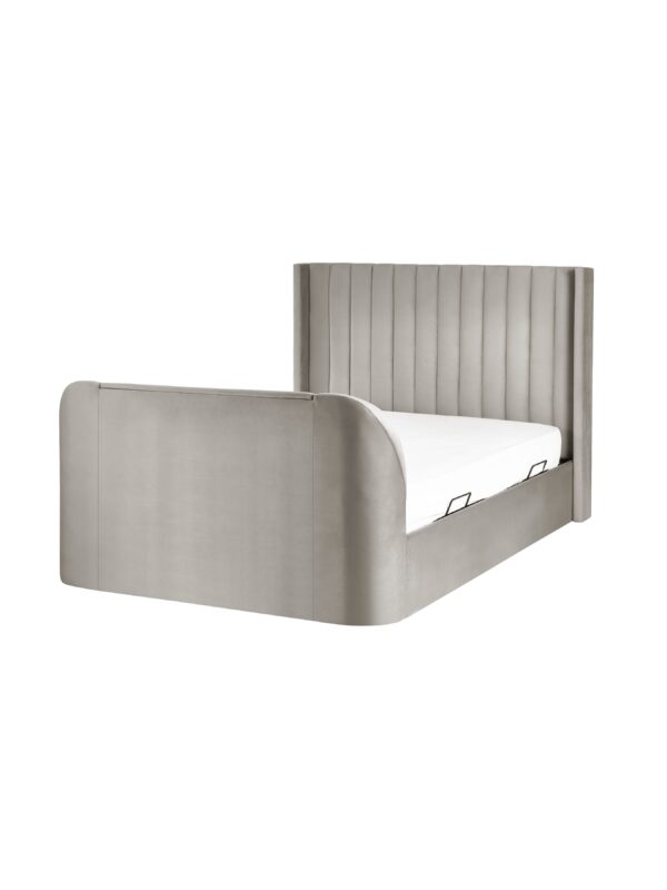 Clara Upholstered TV Ottoman Storage Bed - Image 10