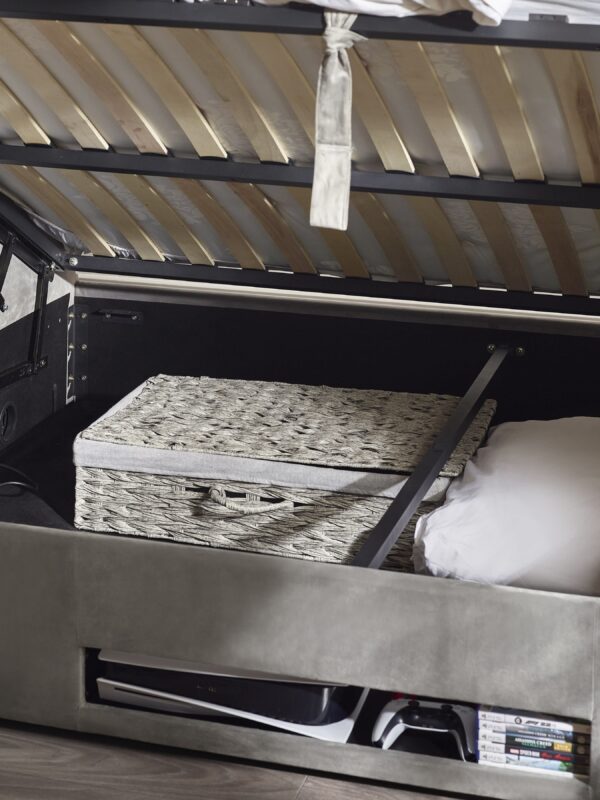 Clara Upholstered TV Ottoman Storage Bed - Image 16
