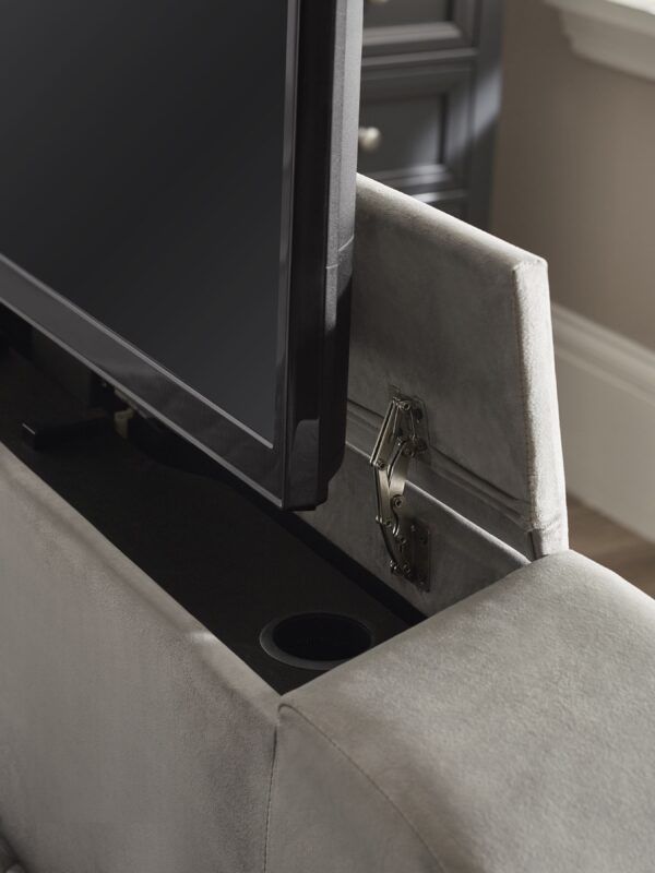 Clara Upholstered TV Ottoman Storage Bed - Image 20