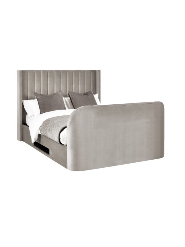 Clara Upholstered TV Ottoman Storage Bed - Image 4