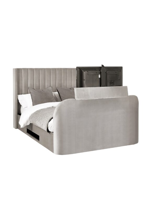 Clara Upholstered TV Ottoman Storage Bed - Image 6