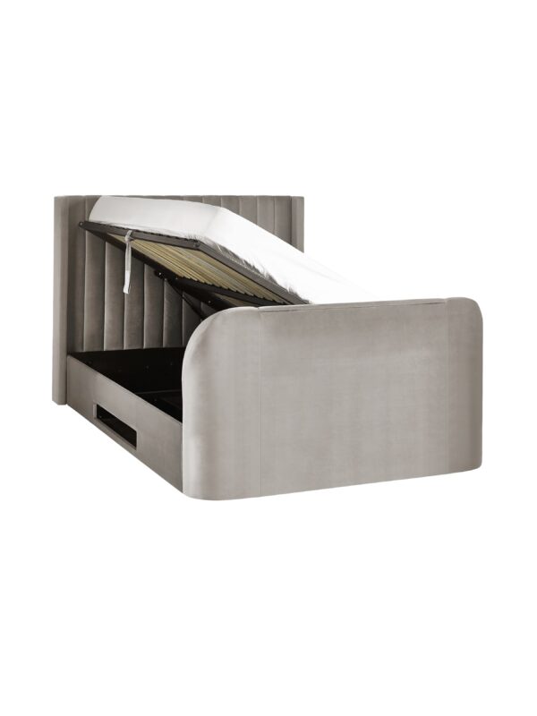 Clara Upholstered TV Ottoman Storage Bed - Image 8
