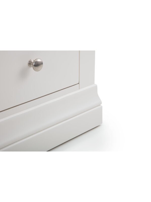 Clermont 2 Drawer Bedside - Surf White - Image 5