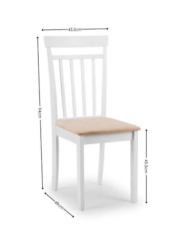 Coast Slatted Back Dining Chairs (Set of 2) - Image 5