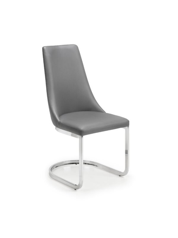 Set Of 2 Como Cantilever Dining Chairs - Image 3
