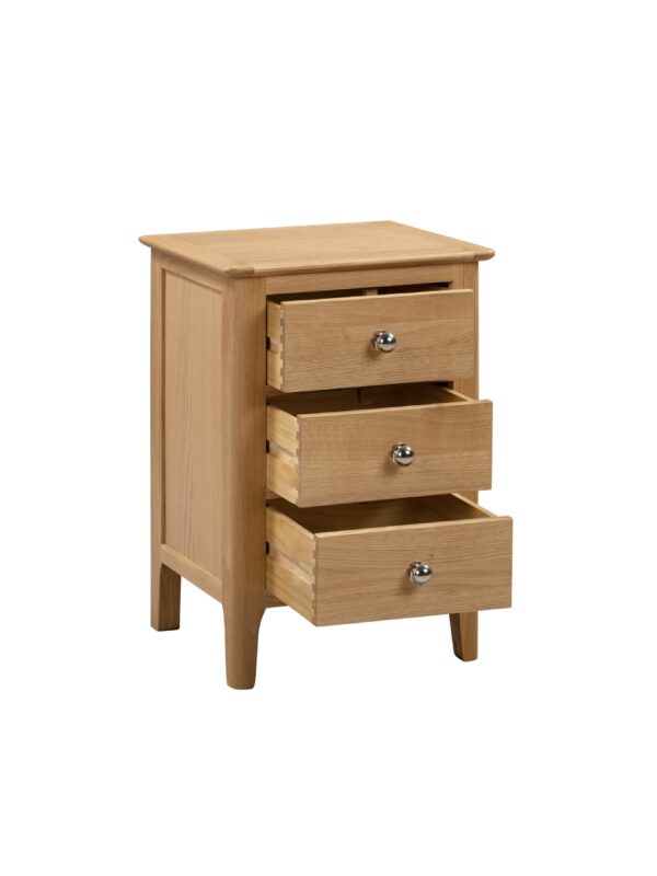 Cotswold 3 Drawer Bedside - Image 3