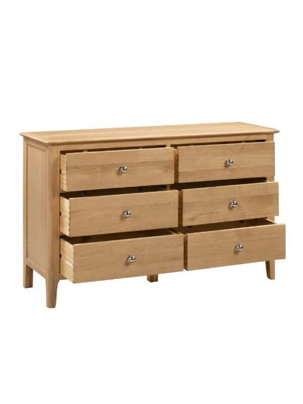 Cotswold 6 Drawer Wide Chest - Image 3