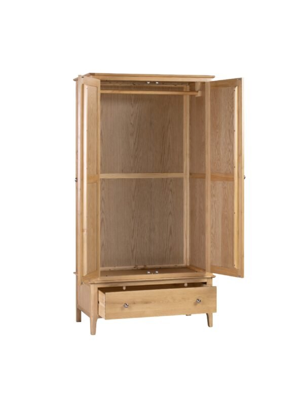 Cotswold 2 Door 1 Drawer Wardrobe - Image 3