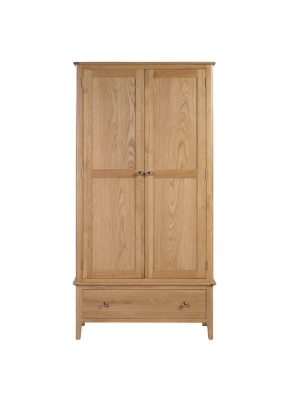 Cotswold 2 Door 1 Drawer Wardrobe - Image 4