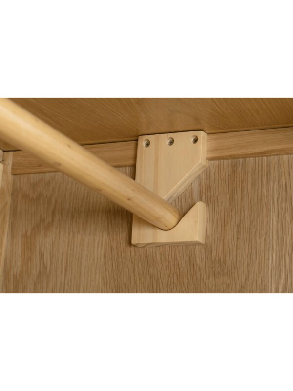 Cotswold 2 Door 1 Drawer Wardrobe - Image 6