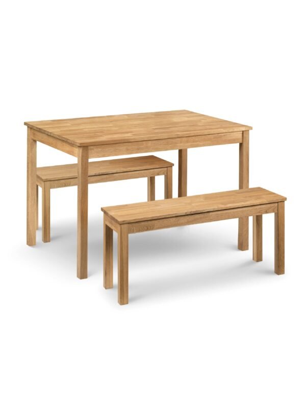 Coxmoor 2 Seater Dining Bench - Image 7