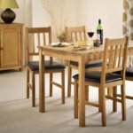 Coxmoor Slatted Back Dining Chairs (Set of 2)