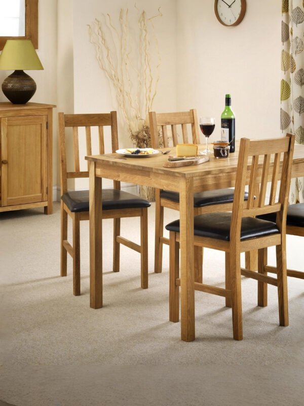 Coxmoor Slatted Back Dining Chairs (Set of 2)