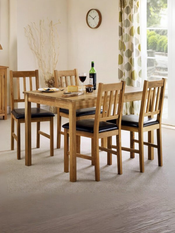 Coxmoor Slatted Back Dining Chairs (Set of 2) - Image 6