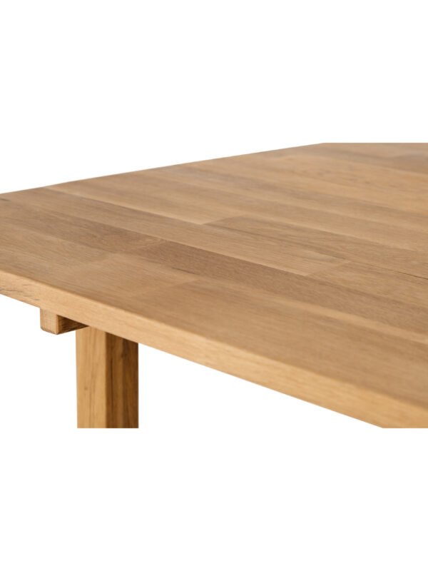 Coxmoor 4 Seater Extending Dining Table - Oak - Image 4