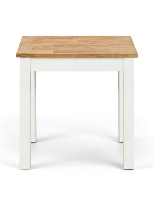 Coxmoor Lamp Table - Ivory & Oak - Image 3