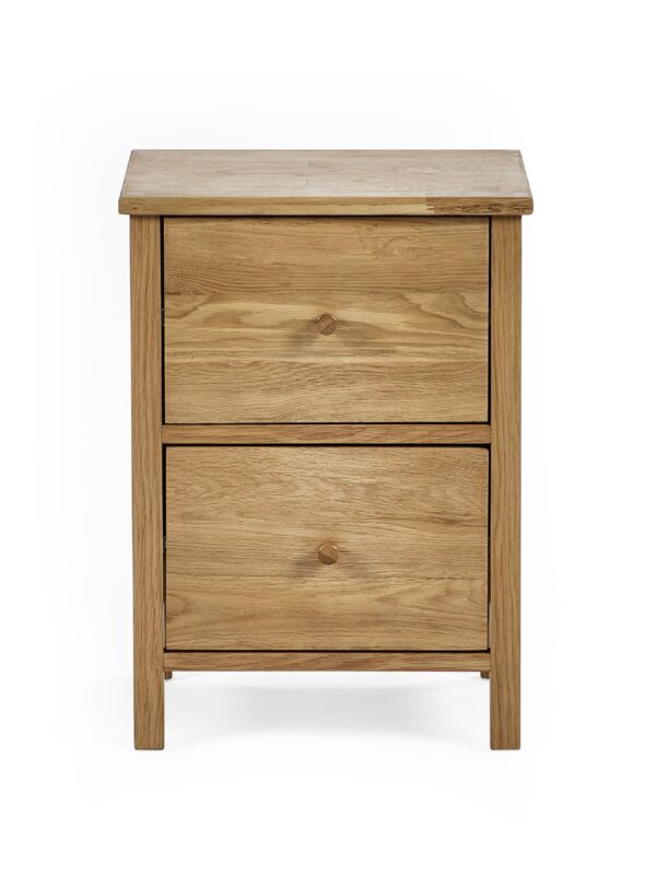 Coxmoor 2 Drawer Bedside Table - Image 5