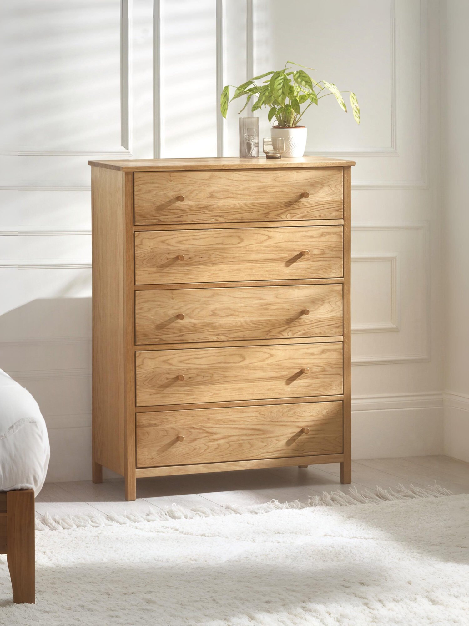 COX304_1 Coxmoor 5 Drawer Tall Chest