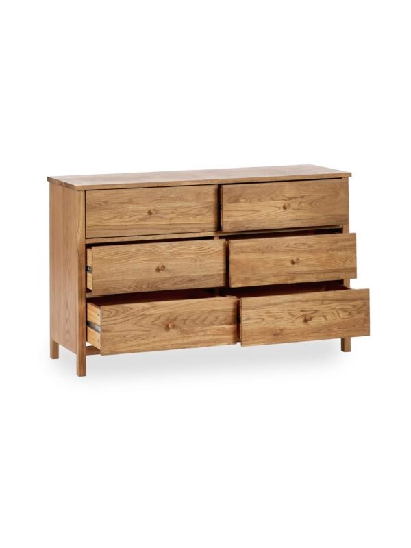 Coxmoor 6 Drawer Wide Chest - Image 3