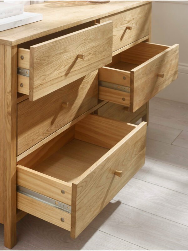 Coxmoor 6 Drawer Wide Chest - Image 6