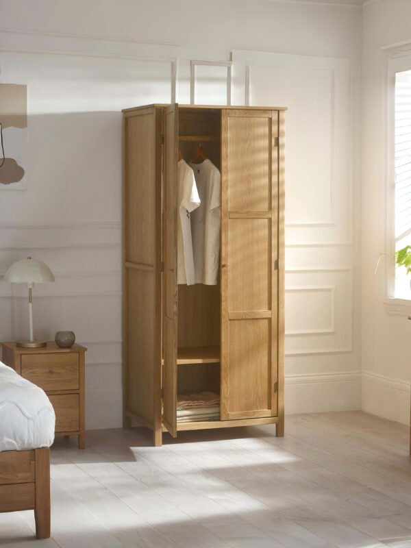 Coxmoor 2 Door Wardrobe - Image 2