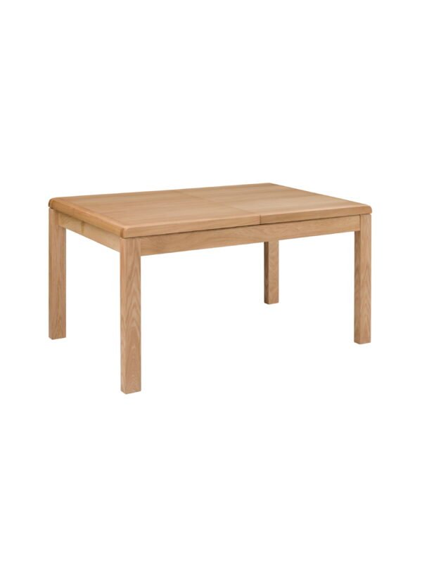 Curve 6 Seater Extending Dining Table - Oak - Image 2