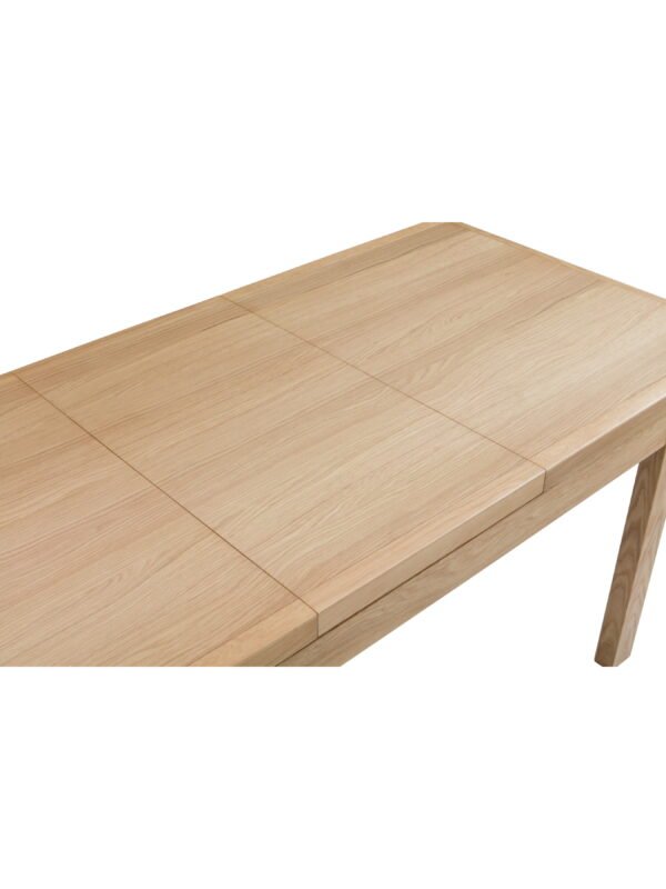 Curve 6 Seater Extending Dining Table - Oak - Image 6