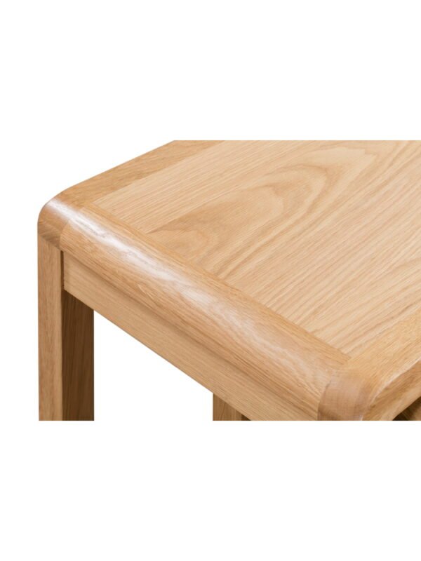 Curve Nest of 2 Tables - Oak - Image 4