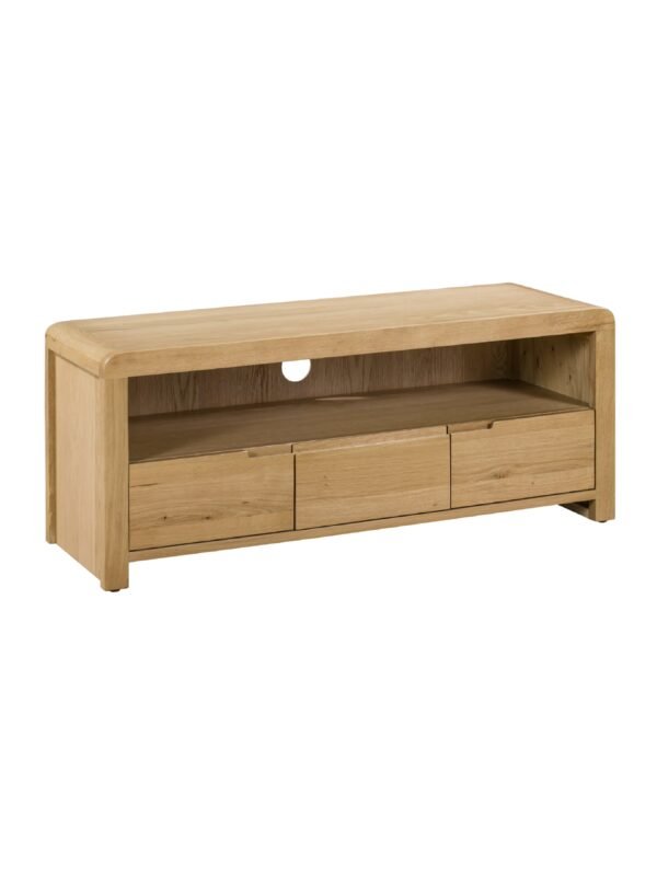 Curve TV Unit up to 40 inch - Oak - Image 2