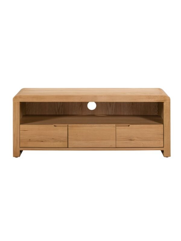 Curve TV Unit up to 40 inch - Oak - Image 4