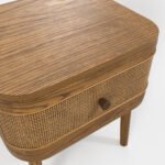 Callie Smoked Bedside Cabinet - Image 3