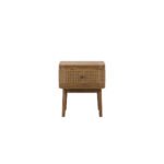 Callie Smoked Bedside Cabinet - Image 4
