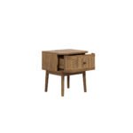 Callie Smoked Bedside Cabinet - Image 6