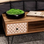 Casablanca Dark Oak Coffee Table