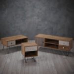 Casablanca Dark Oak Side Table
