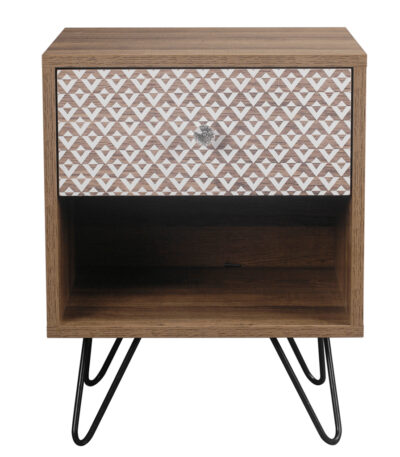 Casablanca Dark Oak Side Table